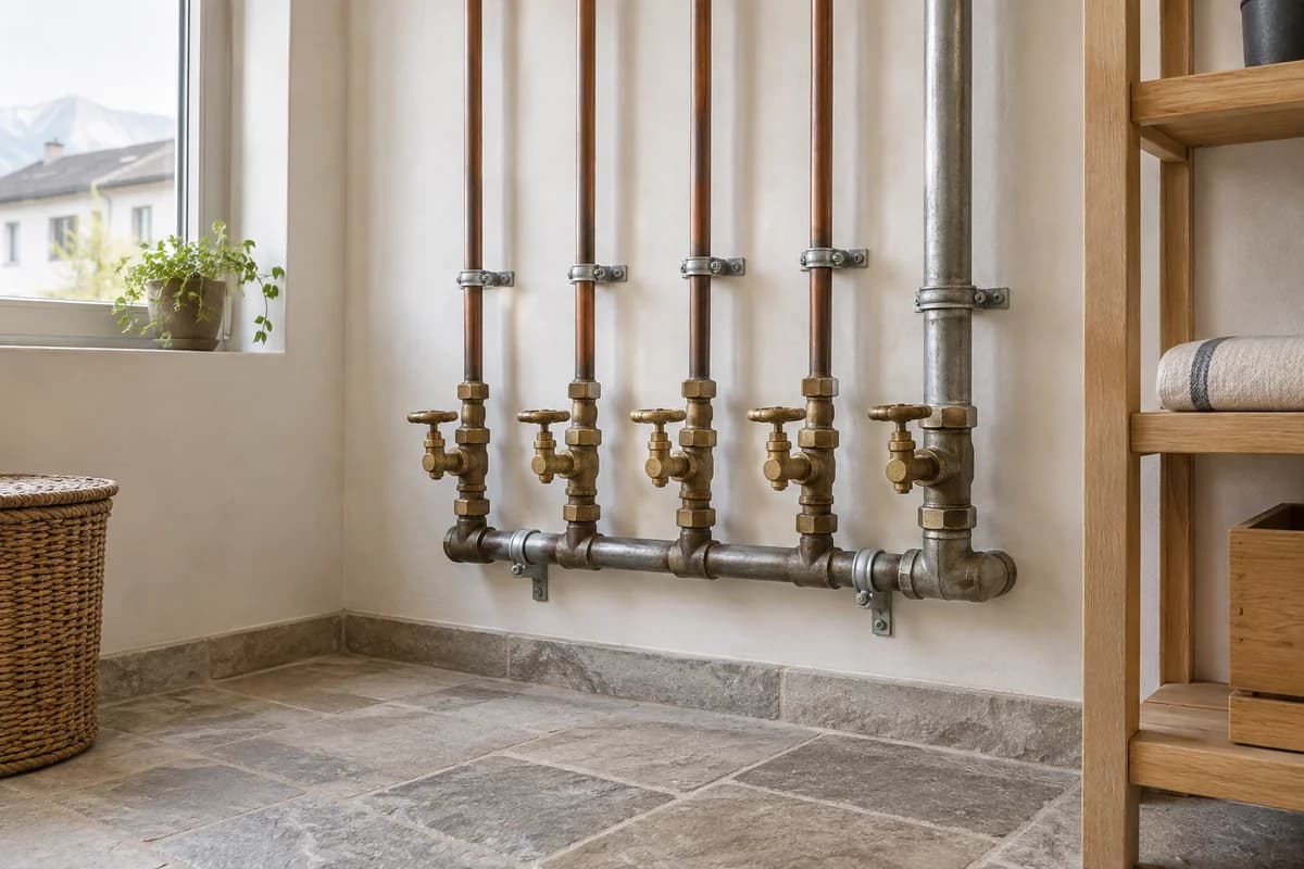 Mise en situation d’une installation sanitaire