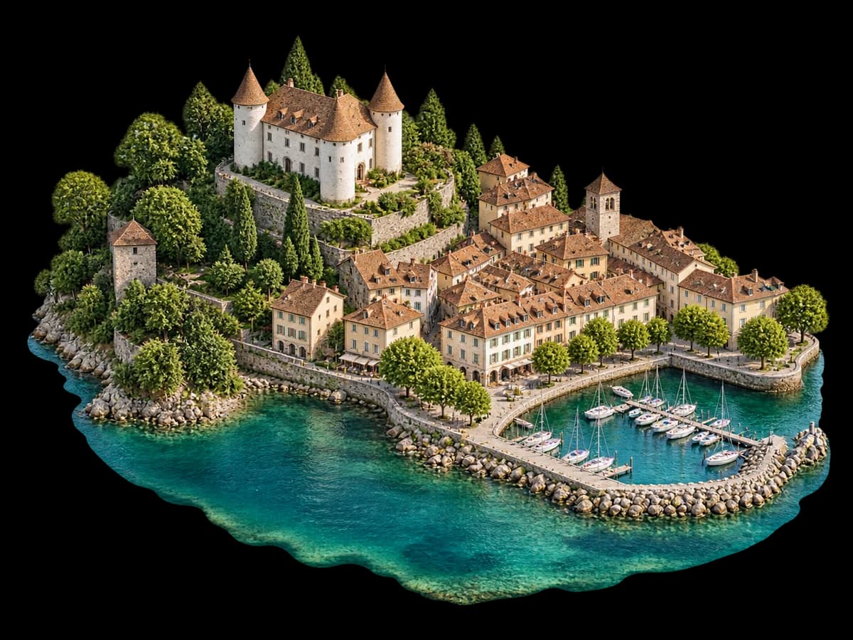 Illustration de Nyon