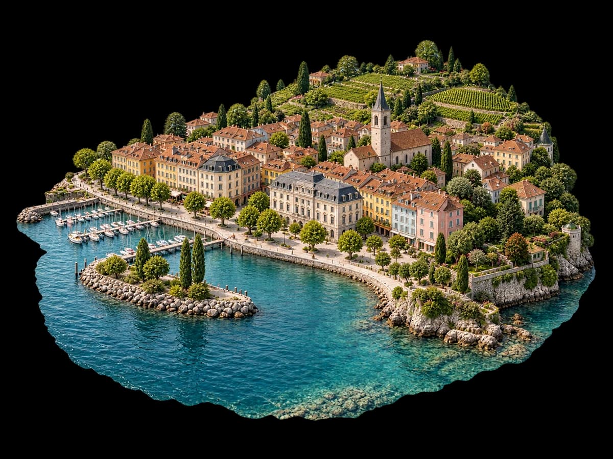 Illustration de Vevey