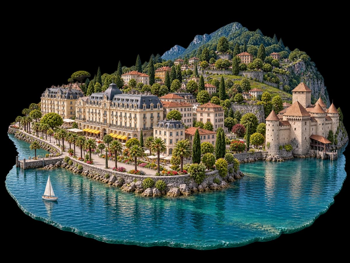 Illustration de Montreux