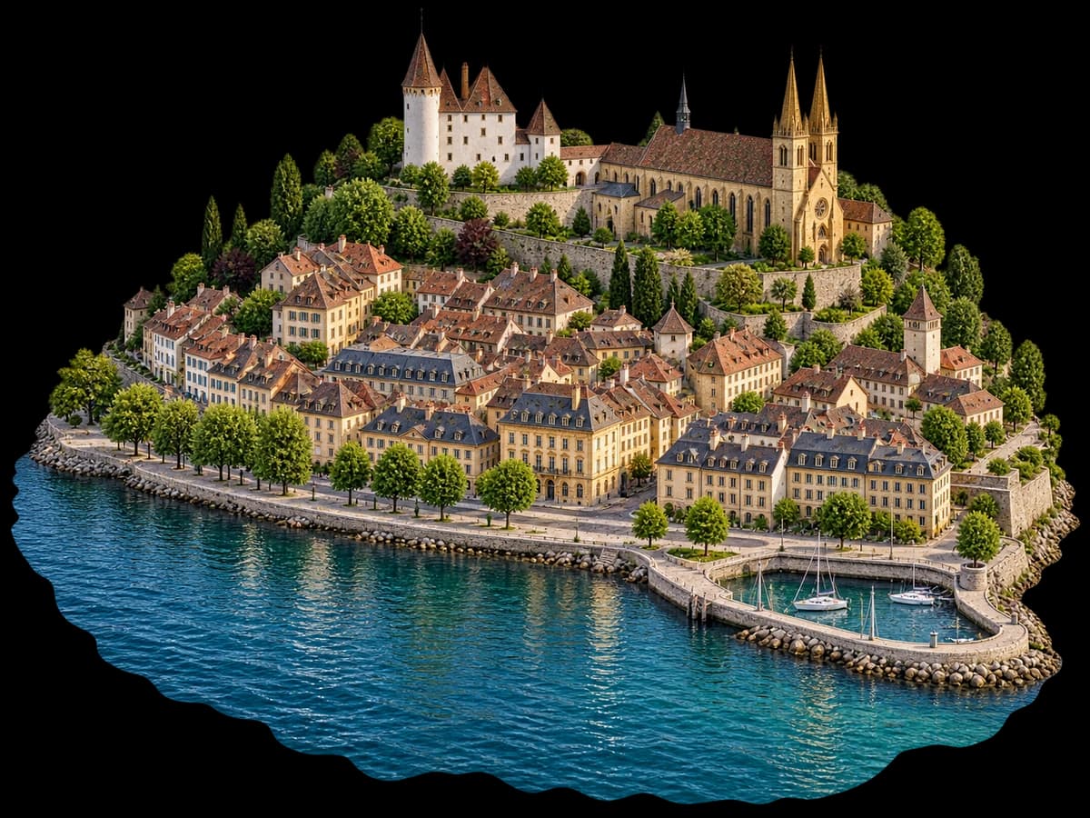 Illustration de Neuchâtel